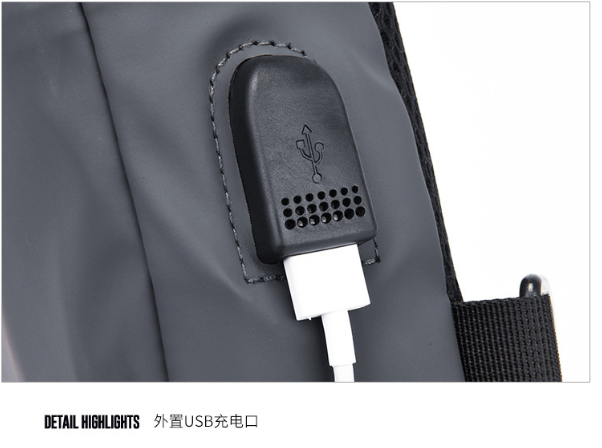 Men's Chest Bag Casual Backpack Sports Function Oblique Shoulder Fashion Tactical Single Crossbody