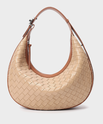 Design Niche Genuine Leather Bag Women's Woven
