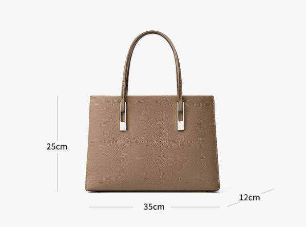 Large Capacity Top Layer Cowhide Tote
