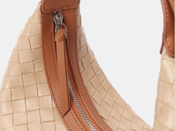 Design Niche Genuine Leather Bag Women's Woven